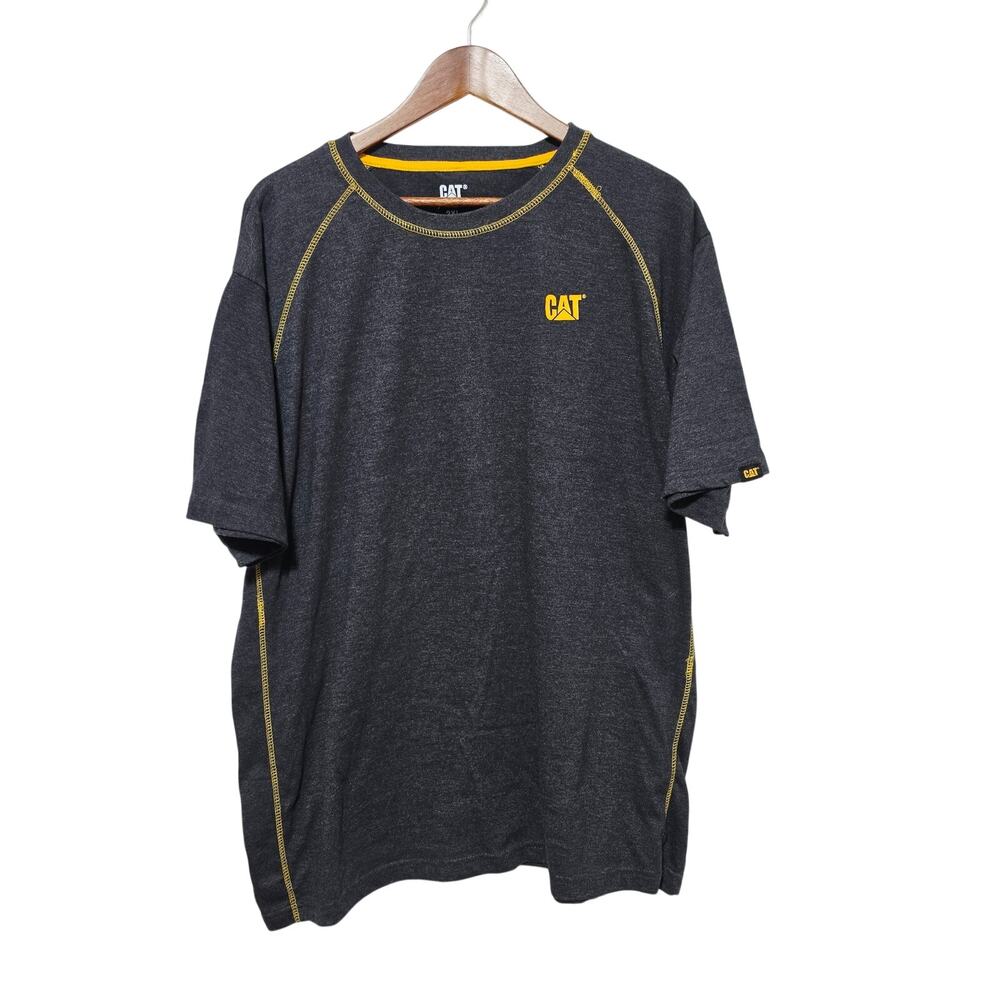 CAT Performance Moisture Control Short Sleeve Tee T-Shirt Men's Size 2X Workwear